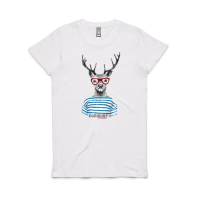 Womens Oh Deer T-shirt Thumbnail
